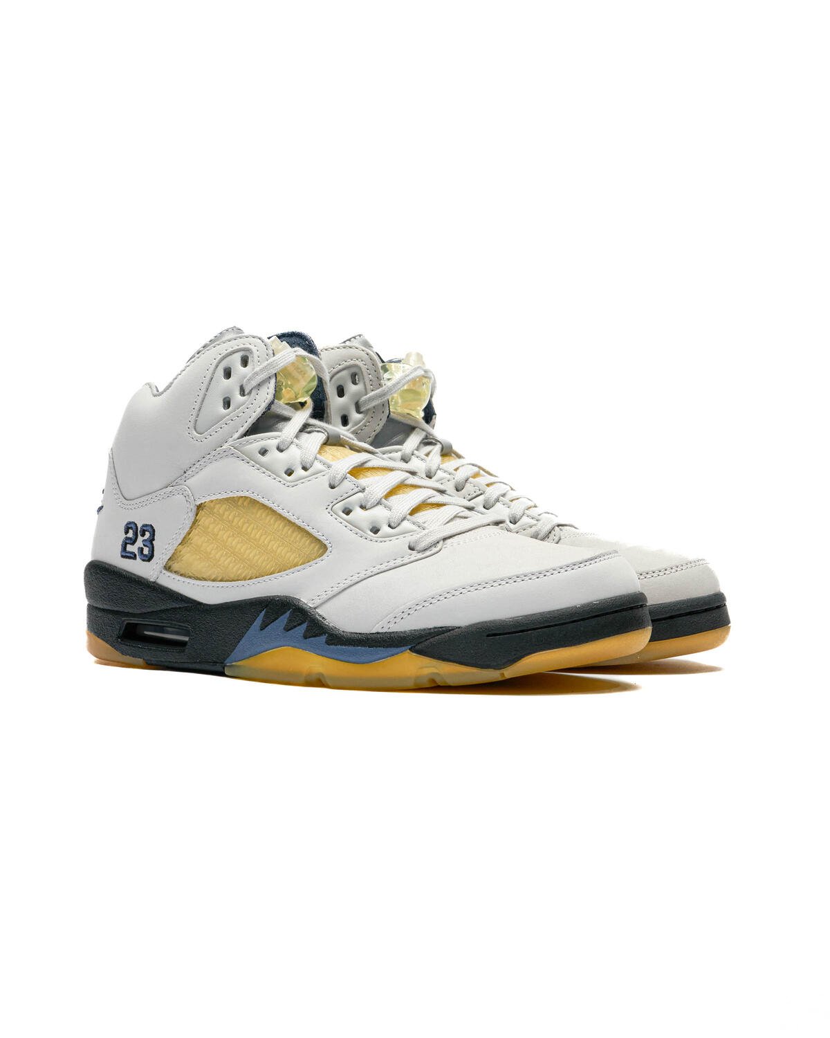 Jordan retro 5 blue 2024 and yellow release date